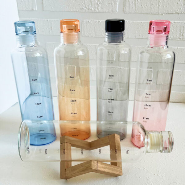 بطری آب پیرکس رنگی