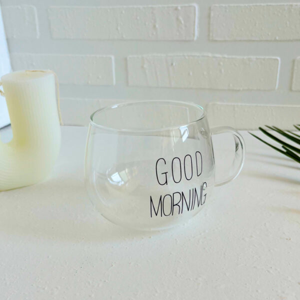 ماگ گودمورنینگ پیرکس شعله مستقیم وارداتی