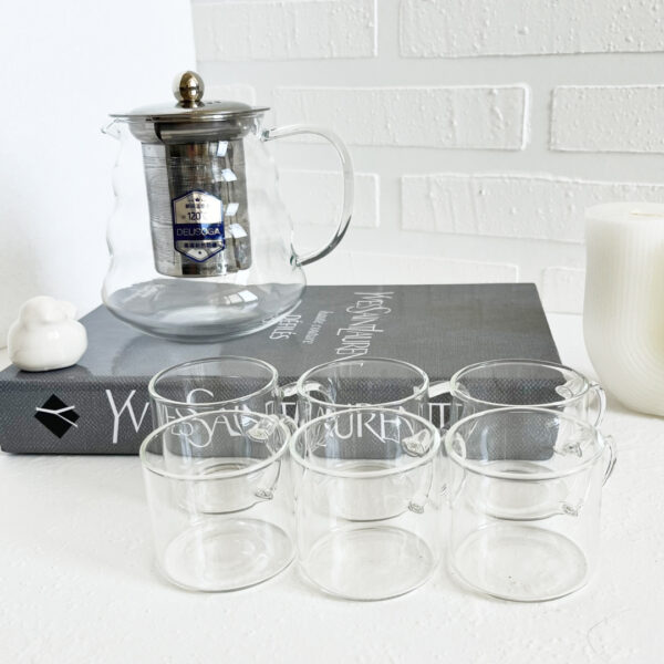 ست قوری و شات پیرکس وارداتی درجه یک