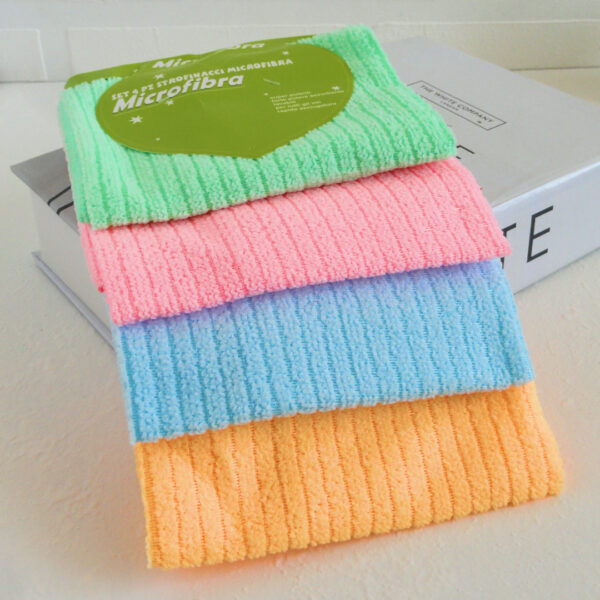 دستمال تنظیف مایکروفایبر 4 عددی