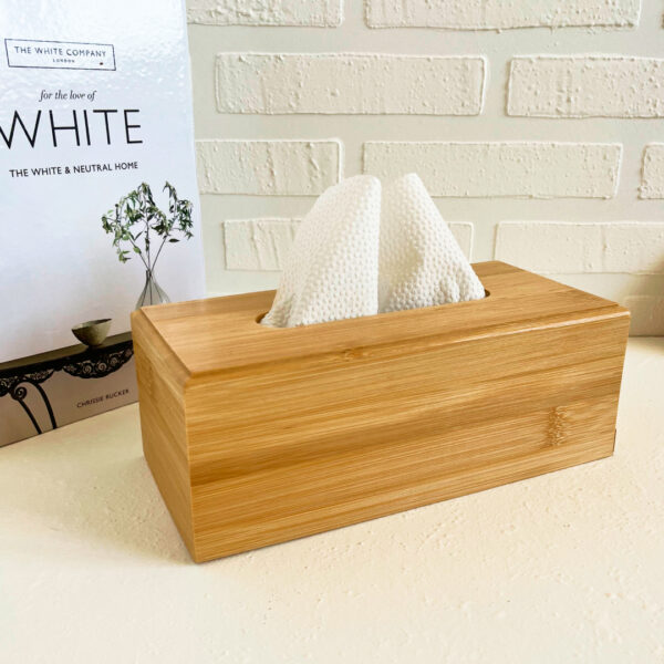 جا دستمال کاغذی تمام بامبو