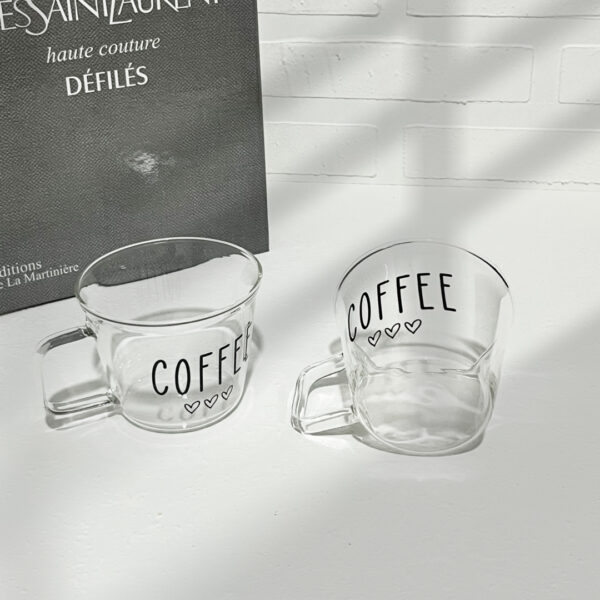 ماگ پیرکس قلبی وارداتی