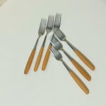 سرویس قاشق و چنگال دسته بامبو