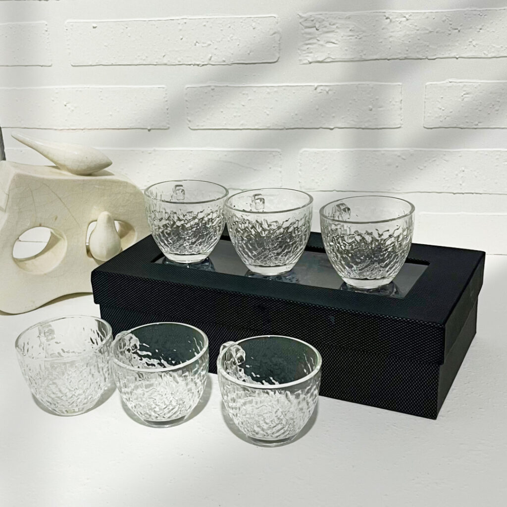 پک کادویی فنجان قهوه خوری یخی 6 عددی