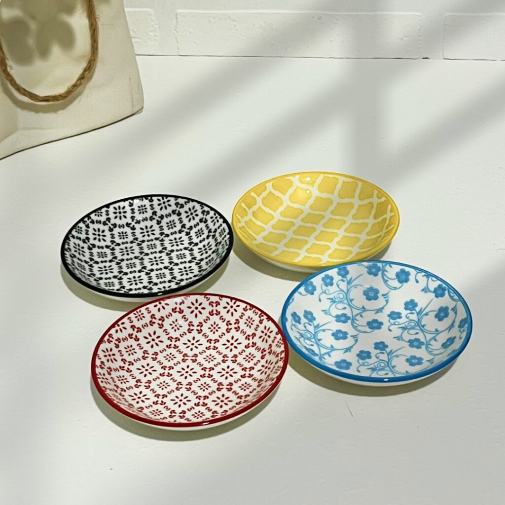 مزه خوری سرامیکی فانتزی طرح دنی هوم