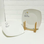 بشقاب فانتزی سرامیکی طرح آب و هوا