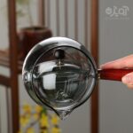 قوری ژاپنی 360 درجه پیرکس دمنوش خوری