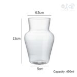 لیوان اسموتی پیرکس درب بامبو 350 میل