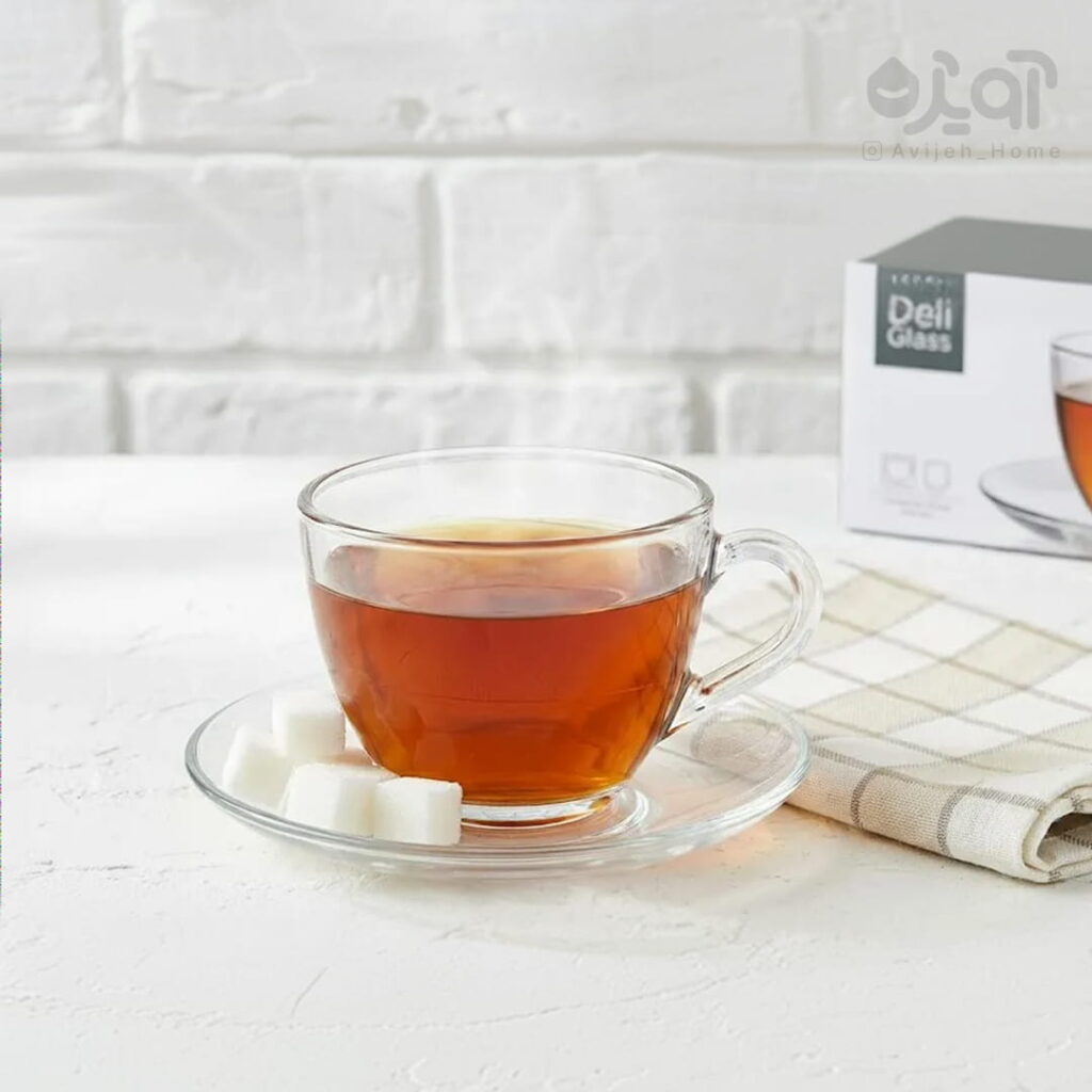 پک فنجان نعلبکی مینیمال برند دلی