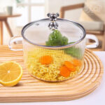 قابلمه پیرکس 1.5لیتر خرسی