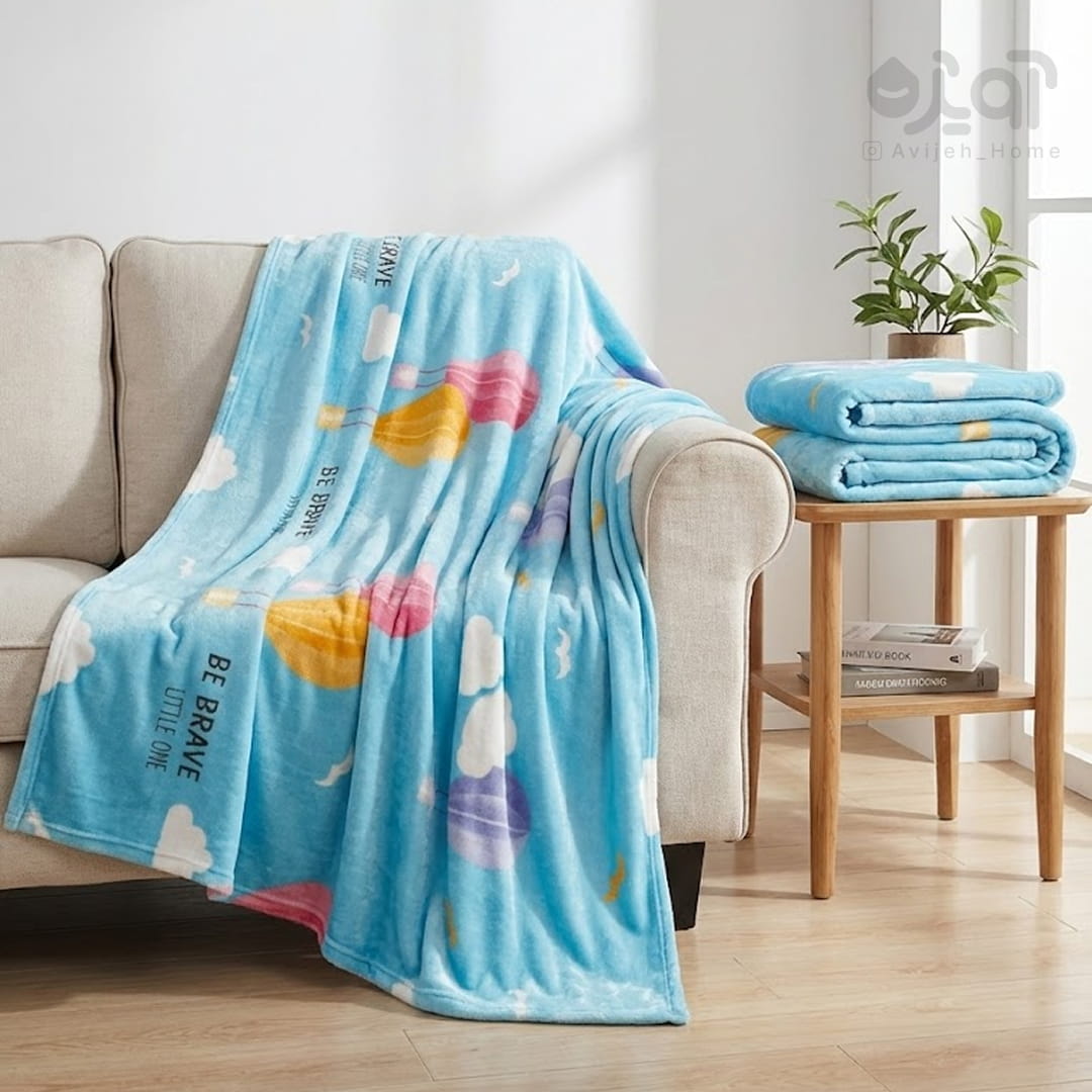 پتو فانتزی بهاره دو نفره